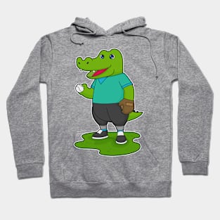 Crocodile Baseball Sports Hoodie